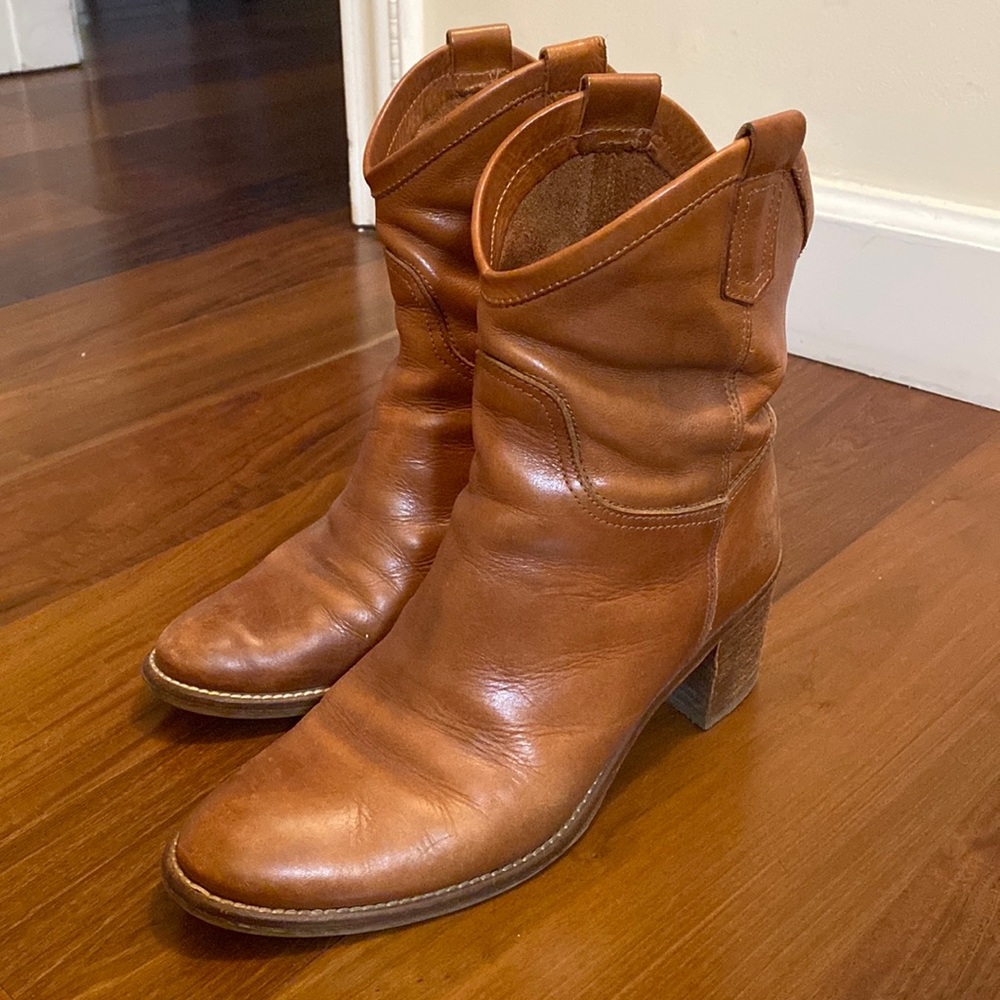 Italian Leather Booties